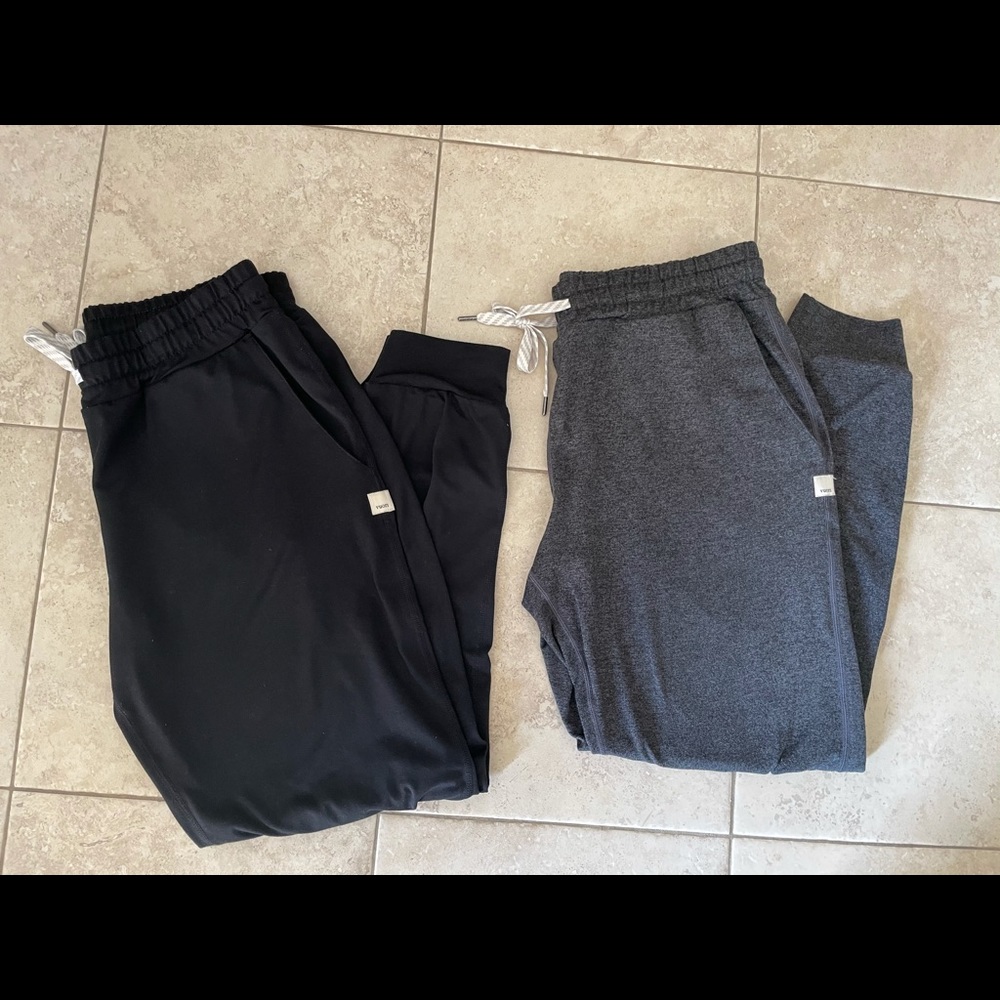 2 pairs of Vuori Joggers